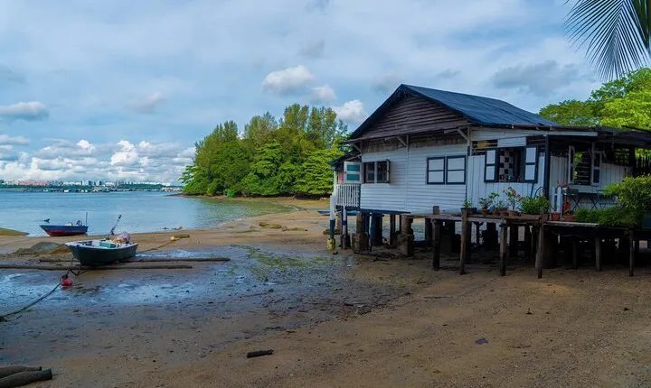 Pulau Ubin. Last Village in Singapore