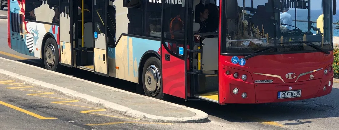 Rhodes hop-on hop-off sightseeing bus tour