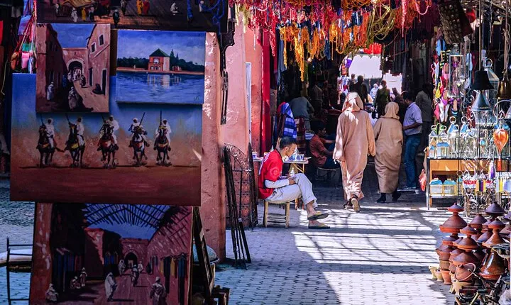 Marrakech Excursion Mini Group Camel Ride from Casablanca