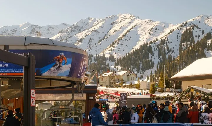 Experience Almaty, Medeu, shymbulak resort and Kok-tobe