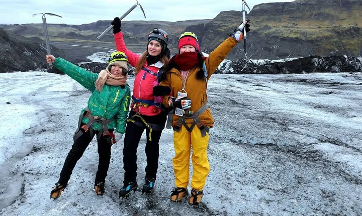 12 hours Private Glacier Hike with South Coast Excursion and Lunch