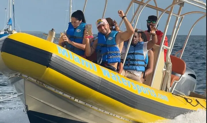 Private Boat ride with Miami Watersports
