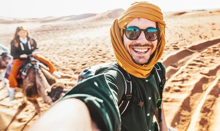 Camel Ride with Berber Lifestyle and Dinner in Agafay Desert