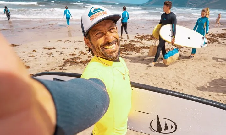 Lanzarote Surfing Session