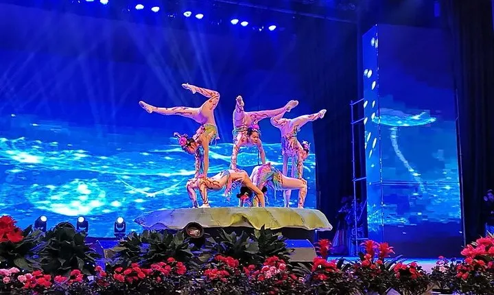Beijing Traditional Hot Pot Dinner and VIP seated Acrobatic show