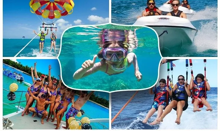 Speedboats and Parasailing Combo
