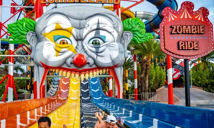 Columbia Pictures Aquaverse Water Park Experience in Pattaya