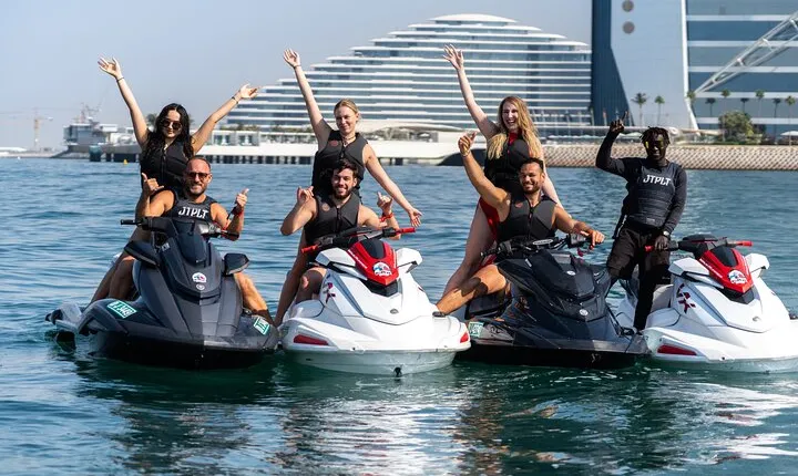 Exclusive 1HR Jet Ski Tour- Burj al Arab & Atlantis