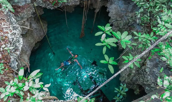 Small-Group 3 Cenotes Adventure Tour