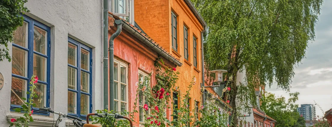Romantic private walking tour in Aarhus