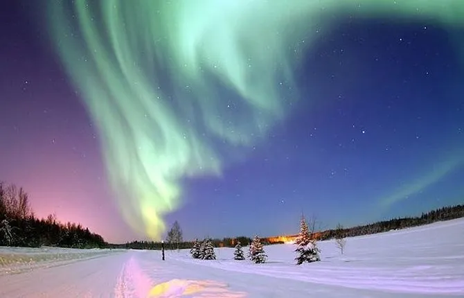 Aurora Husky Tour in Apukka, Rovaniemi