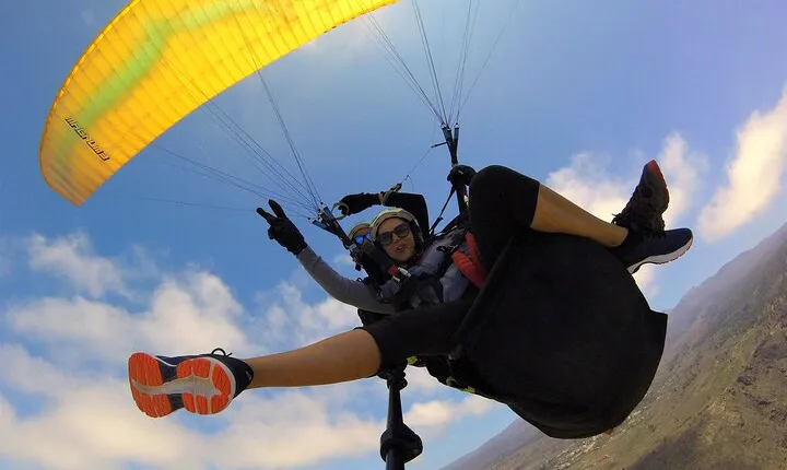 HOLA! Paragliding Tandem Flight in Tenerife