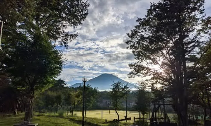 Yamanashi beyond Mt.Fuji