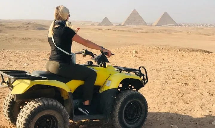 ATV Around Pyramids, Desert Safari