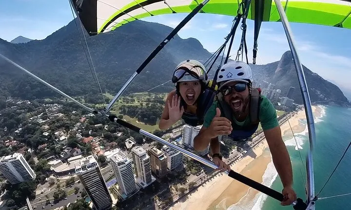 Experience Hang Gliding or Paragliding in Rio
