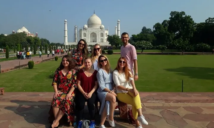 Holy city with Golden triangle group tour