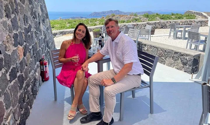 Private Santorini Wine Adventure in 3 Wineries with 12 Tastings
