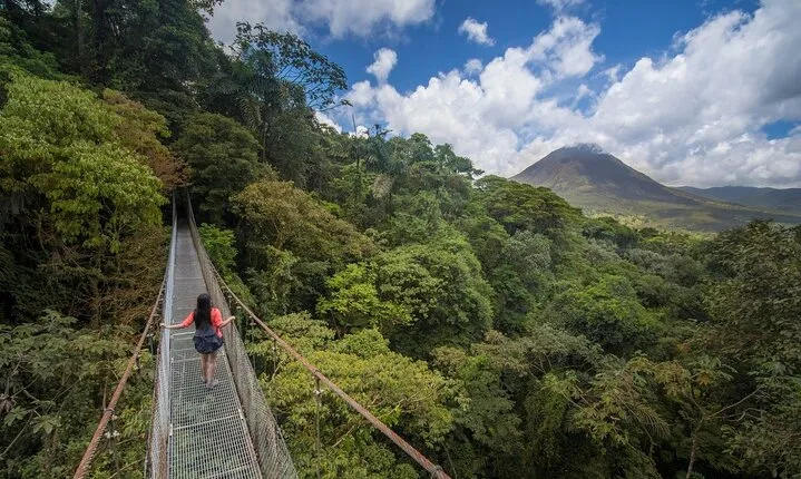 Mistico Hanging Bridges Tour with Lunch and hotsprings