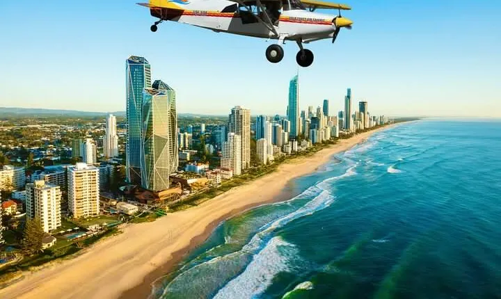North Stradbroke Island - Scenic Flight & 4WD EcoTour with Lunch
