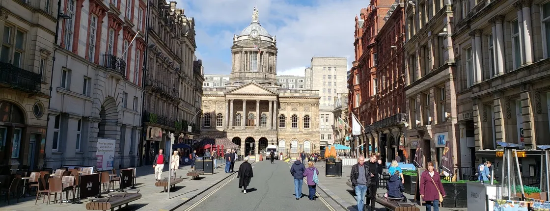 Liverpool city center self-guided walking tour