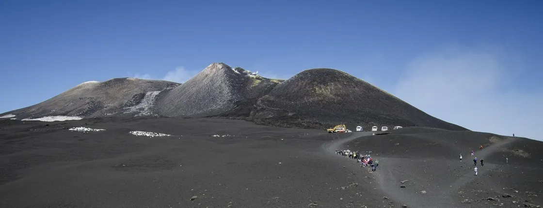 Etna South Upper Craters Guided Excursion from Taormina