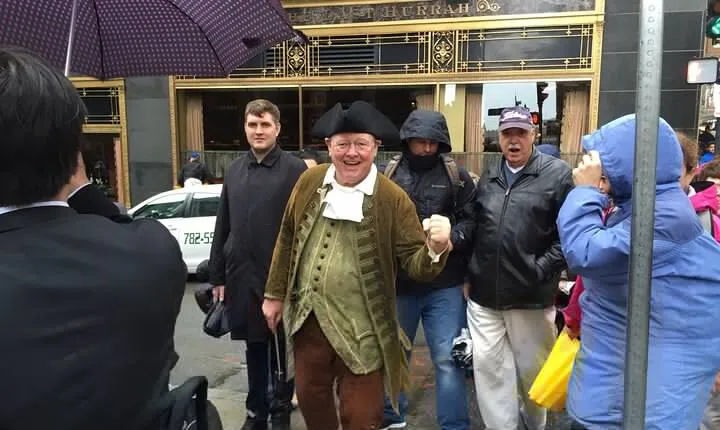 Private 1.5-Hour Freedom Trail Walking Tour with Costumed Guide