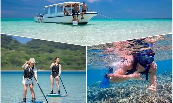 Ishigaki Phantom Island Snorkeling & Kabira Bay SUP or Canoeing