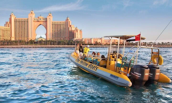 Yellow Boat Tour Dubai With Transfer Option