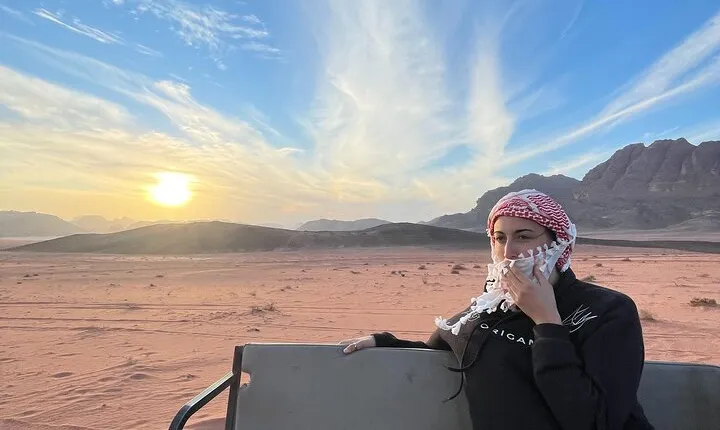 Full Day 4x4 Classic Desert Tour with overnight in private tent