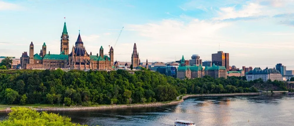 Scenic Ottawa night tour