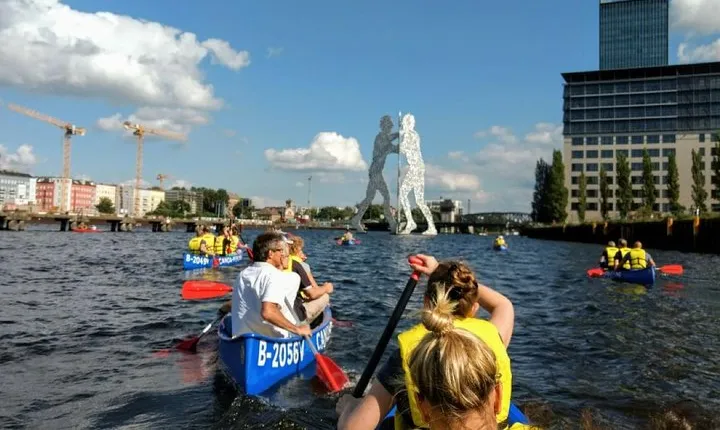 Explore Berlin by canoe
