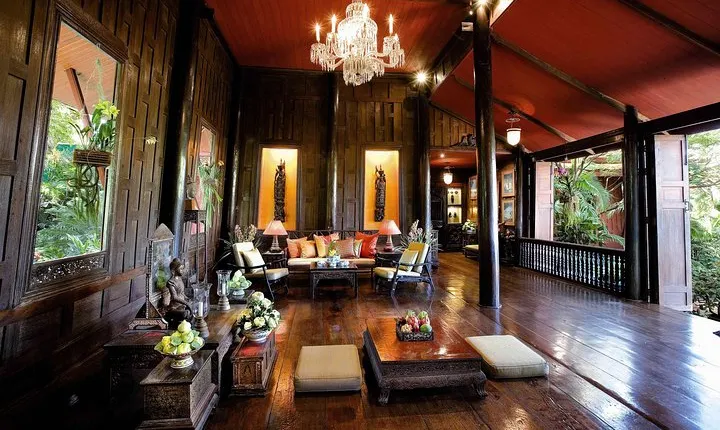 Bangkok: Silk Legacy & Art at Jim Thompson’s Home -with transfers