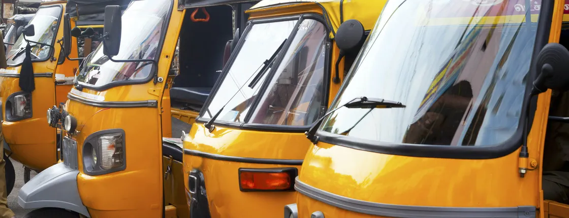 An exhilarating rickshaw or tuk tuk ride through Old Delhi