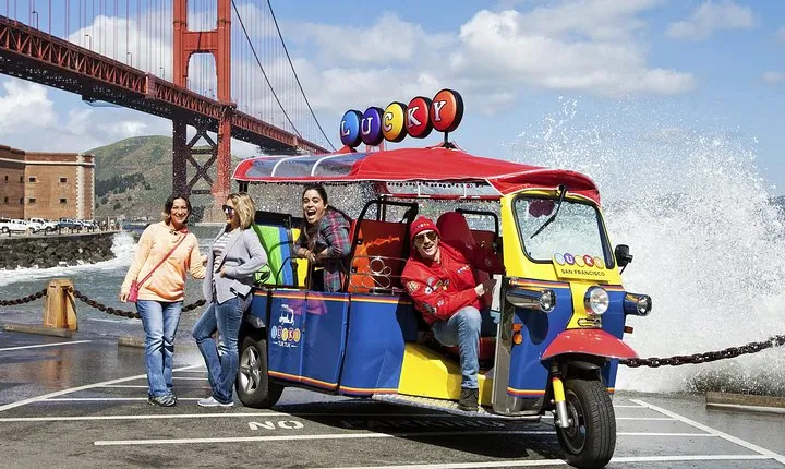 San Francisco Private Group City Tour 2.5 Hours - Lucky Tuk Tuk