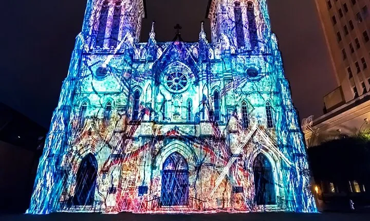 San Antonio Premium Night Driving Tour with Riverwalk Boat Cruise