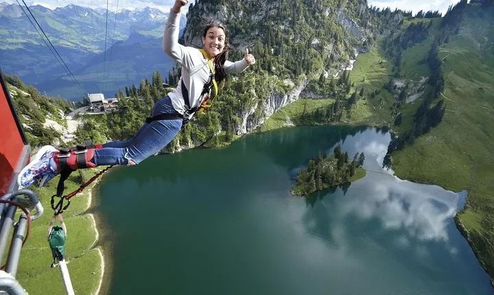 Bungy Jump Stockhorn with OUTDOOR