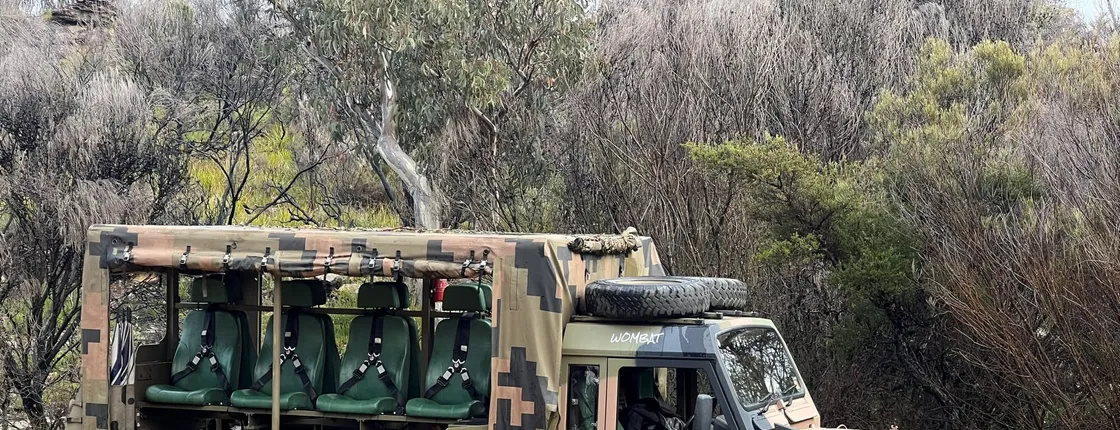 Blue Mountains 3-hour army truck adventure