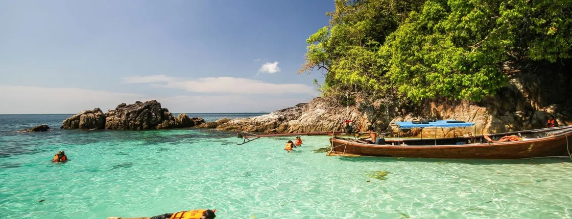 Guided tour of the Koh Lipe backyard including 5 mysterious islands