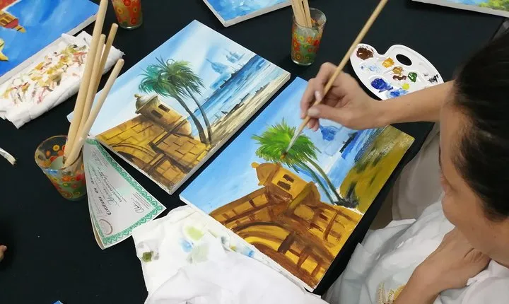 Painting Cartagena Class
