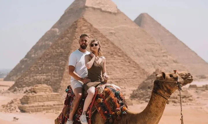 Camel Ride ATV Quad Bike Around Giza pyramids Sahara and Lunch