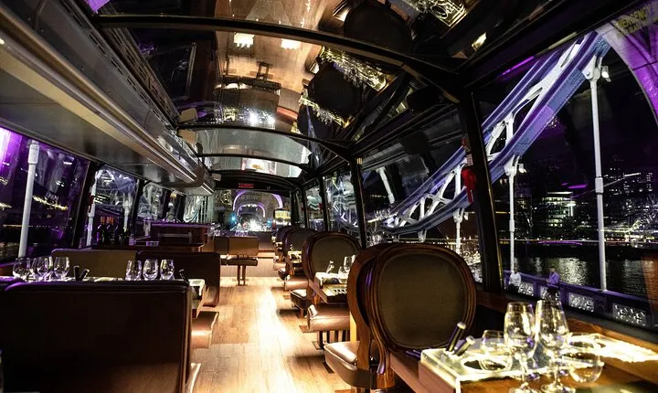 London Luxury Dinner Experience with Panoramic City Views