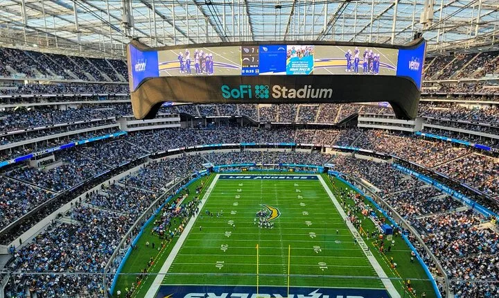 Los Angeles Chargers Football Game at SoFi Stadium