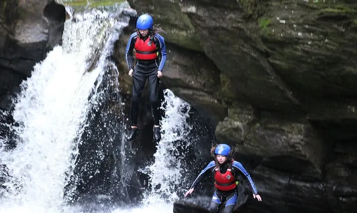 Canyoning Half-Day Trip at Keltneyburn from Aberfeldy