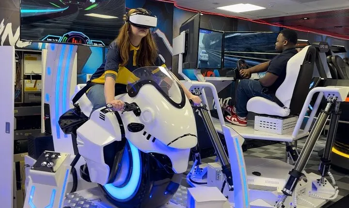 Experience VR Adventures on all our VR Games Machine in Romford