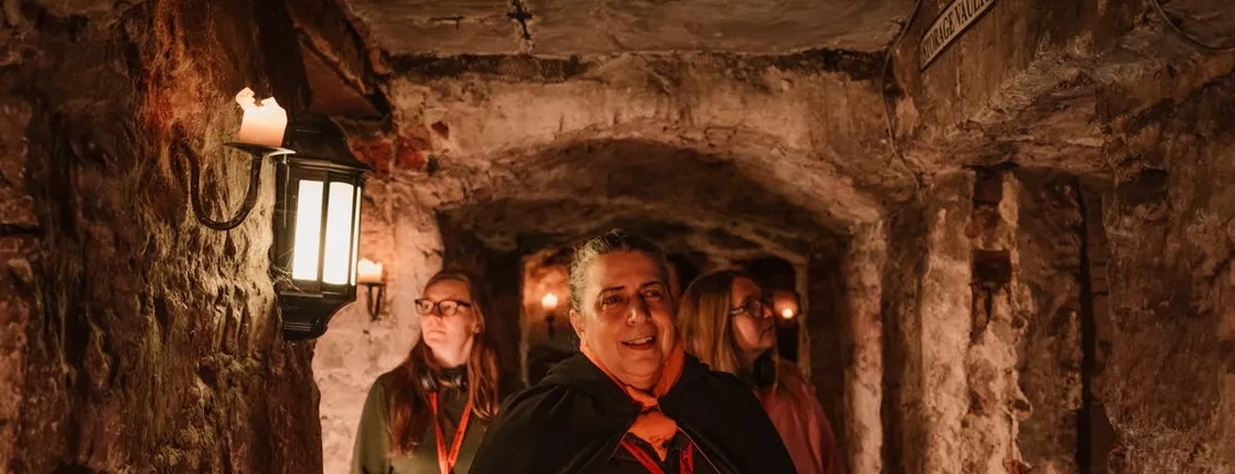 Ghostly underground walking tour of Edinburgh