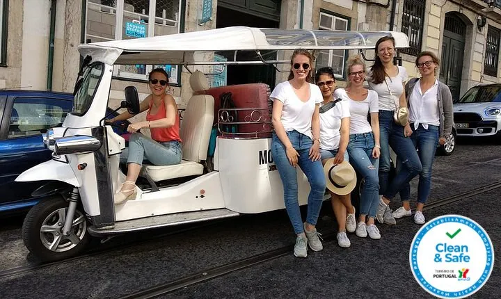 Mon Ami Burguês - Lisbon City Center Private Tuk Tuk Tour