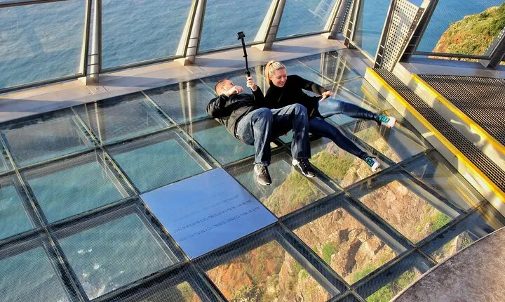 Skywalk wonders & Wine delights, Exploring Madeira untamed beauty