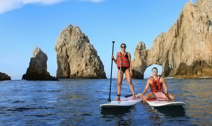 Paddleboard Expedition to the Arch of Cabo San Lucas, Lovers Beach & Snorkel