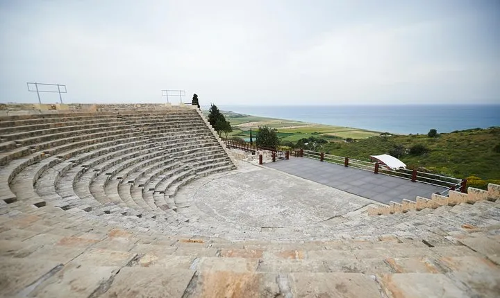 Kourion Ruins, Kolossi Castle and Winery Guided Visit from Paphos