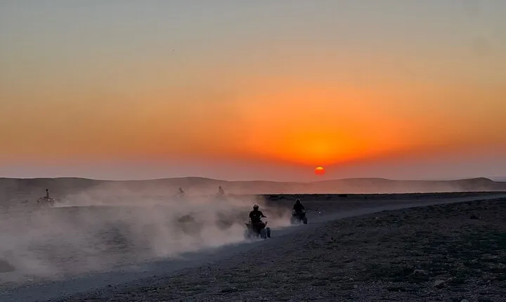 Agafay Adventure: Quad & Camel, Dinner Show, Desert with Sunset